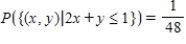 <strong>f is a joint probability density function on D. Find   . ​   ​</strong> A) ​   B) ​   C) ​   D) ​   E) ​   <div style=padding-top: 35px> 