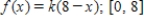 Find the value of the constant k so that the function is a probability density function in the indicated interval. 