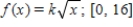 Find the value of the constant k so that the function is a probability density function in the indicated interval. 