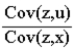 <strong>Consider the following simple regression model y = <sub>0</sub> + <sub>1</sub>x<sub>1</sub> + u. Suppose z is an instrument for x. if Cov(z,u) = 0 and Cov(z,x) 0, the value of <sub>1</sub> in terms of population covariances is _____.</strong> A) B) C)Cov(z,u) D)Cov(z,x)