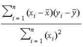 <strong>In the equation , what is the estimated value of ?</strong> A) B) C) D)