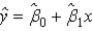 <strong>What does the equation denote if the regression equation is ?</strong> A)The explained sum of squares B)The total sum of squares C)The sample regression function D)The population regression function