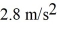 Rotational dynamics about a moving axis: A lawn roller in the form of a uniform solid cylinder is being pulled horizontally by a horizontal force B applied to an axle through the center of the roller, as shown in the figure. The roller has radius 0.65 meters and mass 51 kg and rolls without slipping. What magnitude of the force B is required to give the center of mass of the roller an acceleration of ?