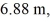 <strong>Work done by variable forces: A person pushes horizontally on a heavy box and slides it across the level floor at constant velocity. The person pushes with a 60.0 N force for the first at which time he begins to tire. The force he exerts then starts to decrease linearly from 60.0 N to 0.00 N across the remaining How much total work did the person do on the box?</strong> A) 619 J B) 826 J C) 495 J D) 925 J