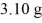 Radioactive dating: An archaeologist finds the <sup>14</sup>C in a sample of of material to be decaying at 107 counts per second. A modern 1.00-g sample of the same material decays at 151 counts per second. The half-life of <sup>14</sup>C is 5730 y. How old is the sample?