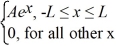 <strong>Normalization: Find the value of A to normalize the wave function ψ(x) = </strong> A) B) C) D) E)