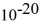 <strong>Particle in a box: A 10.0-g bouncy ball is confined in a 8.3-cm-long box (an infinite well). If we model the ball as a point particle, what is the minimum kinetic energy of the ball? (h = 6.626 × 10<sup>-34</sup> J ∙ s)</strong> A) 8.0 × J B) 3.2 × J C) 1.3 × J D) zero