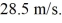 <strong>Free fall: A ball is projected upward at time t = 0.00 s, from a point on a roof 70 m above the ground and experiences negligible air resistance. The ball rises, then falls and strikes the ground. The initial velocity of the ball is Consider all quantities as positive in the upward direction. The velocity of the ball when it is above the ground is closest to</strong> A) - 38 m/s. B) - 30 m/s. C) - 23 m/s. D) - 15 m/s. E) - 45 m/s.