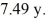 <strong>Time dilation: An astronaut on a spaceship moving at 0.927c says that the trip between two stationary stars took How long does this journey take as measured by someone at rest relative to the two stars?</strong> A) 20.0 y B) 2.81 y C) 4.05 y D) 22.1 y