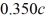 <strong>Velocity addition: In an atom smasher, two particles collide head on at relativistic speeds. If the velocity of the first particle is 0.741c to the left, and the velocity of the second particle is to the right (both of these speeds are measured in Earth's rest frame), how fast are the particles moving with respect to each other?</strong> A) 0.866c B) 1.091c C) 0.883c D) 0.788c