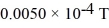 <strong>Field of a long wire: A very long thin wire produces a magnetic field of at a distance of from the central axis of the wire. What is the magnitude of the current in the wire? (μ<sub>0</sub> = 4π × 10<sup>-7</sup> T ∙ m/A)</strong> A) 7.5 mA B) 1.7 mA C) 3300 mA D) 24,000 mA