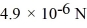 Force on parallel wires: As shown in the figure, a rectangular current loop is carrying current = 3.0 A, in the direction shown, and is located near a long wire carrying a current . The long wire is parallel to the sides of the rectangle. The rectangle loop has length 0.80 m and its sides are 0.10 m and 0.70 m from the wire, as shown. We measure that the net force on the rectangular loop is and is directed towards the wire. (a) What is the magnitude of the current I<sub>w</sub>? (b) In which direction does I<sub>w</sub> flow: from top to bottom or from bottom to top in the sketch?