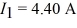 Ampere's law: A coaxial cable consists of an inner cylindrical conductor of radius R<sub>1</sub> = 0.040 m on the axis of an outer hollow cylindrical conductor of inner radius R<sub>2</sub> = 0.080 m and outer radius The inner conductor carries current in one direction, and the outer conductor carries current in the opposite direction. What is the magnitude of the magnetic field at the following distances from the central axis of the cable? (μ<sub>0</sub> = 4π × 10<sup>-7</sup> T ∙ m/A) (a) At r = 0.060 m (in the gap midway between the two conductors) (b) At r = 0.150 m (outside the cable)