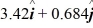 <strong>Scalar (dot) product: The angle between vector   = 2.00   + 3.00   and vector   is   The scalar product of vectors   and   is 3.00. If the x component of vector   is positive, what is vector   .</strong> A)   B)   C)   D)   E)   <div style=padding-top: 35px> 