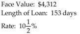Find the maturity value of the simple interest note. - 