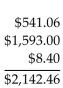 <strong>Compute the extension totals and the invoice total.  </strong> A)   B)   C)   D)   <div style=padding-top: 35px> 
