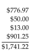 <strong>Compute the extension totals and the invoice total.  </strong> A)   B)   C)   D)   <div style=padding-top: 35px> 