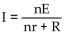 <strong>Solve the formula for the specified variable. for n</strong> A) B)n = IR(Ir -E) C) D)