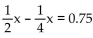 <strong>Solve the equation. </strong> A)2 B) C) D)3