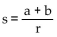<strong>Solve the formula for the specified variable. a + b = s + r for s</strong> A) B)s = r(a + b) C)s = a + b - r D)