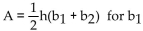 <strong>Solve the formula for the specified variable. </strong> A) B) C) D)
