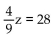 Solve the equation. - 