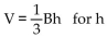 Solve the formula for the specified variable. - 