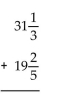 <strong>Add. Write the answer in lowest terms.  </strong> A)   B)   C)   D)1   <div style=padding-top: 35px> 