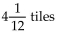<strong>Solve the problem. The floor of a rectangular room is to be tiled with   foot square tiles along a 1   foot wall. How many tiles will be needed along the wall?</strong> A)   B)38 tiles C)   D)   <div style=padding-top: 35px> 