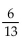 <strong>Subtract. Write the answer in lowest terms.  </strong> A)13 B)   C)   D)   <div style=padding-top: 35px> 