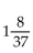 <strong>Change the improper fraction to a whole or mixed number.  </strong> A)   B)   C)   D)   <div style=padding-top: 35px> 