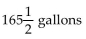 <strong>Solve the problem. Tim needs to apply   gallons of herbicide per acre of soybeans. How many gallons of herbicide are needed for 220 acres?</strong> A)167 gallons B)770 gallons C)   D)   <div style=padding-top: 35px> 