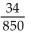 Write the fraction in lowest terms. - 
