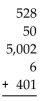 <strong>Perform the addition. </strong> A)4,931 B)5,887 C)5,987 D)5,977