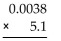 Perform the multiplication. - 