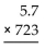Perform the multiplication. - 