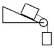 Two masses are connected by a string which passes over a pulley with negligible mass and friction. One mass hangs vertically and one mass slides on a horizontal surface. The horizontal surface has a coefficient of kinetic friction of 0.200. The vertically hanging mass is 3.00 kg and the mass on the horizontal surface is 3.00 kg. The magnitude of the acceleration of the vertically hanging mass is (the initial velocity of the horizontal mass is to the right)