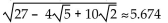 <strong>Find the distance between the pair of points. Where appropriate, give an approximation to three decimal places. </strong> A) B) C) D)
