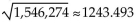 <strong>Find the distance between the pair of points. Where appropriate, give an approximation to three decimal places. (-325,1453)and (980, -396)</strong> A) B) C) D)