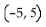 <strong>Find the midpoint of the segment with the given endpoints. (-5, -4)and (0, 9)</strong> A) B) C) D)