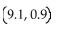 <strong>Find the midpoint of the segment with the given endpoints. (2.2, 0.2)and (6.9, 0.7)</strong> A) B) C) D)