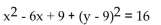 <strong>Find the center and the radius of the circle. </strong> A)(-3, -9), r = 16 B)(3, 9), r = 4 C)(-9, -3), r = 16 D)(9, 3), r = 4