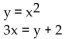 <strong>Solve. </strong> A)(2, 4), (1, 1) B)(2, 1), (1, 4) C)(4, 2), (1, 1) D)(1, 4), (2, 1)