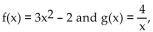 <strong>Find the requested composition of functions. Given find f°g(x).</strong> A) B) C) D)