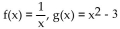 <strong>Find f(x)and g(x)such that h(x)= </strong> A) B) C) D)