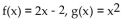 <strong>Find f(x)and g(x)such that h(x)= </strong> A) B) C) D)