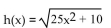 <strong>Find f(x)and g(x)such that h(x)= </strong> A) B) C) D)