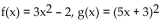 <strong>Find f(x)and g(x)such that h(x)= </strong> A) B) C) D)
