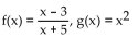 <strong>Find f(x)and g(x)such that h(x)= </strong> A) B) C) D)