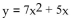 <strong>Find an equation of the inverse of the relation. </strong> A) B) C) D)